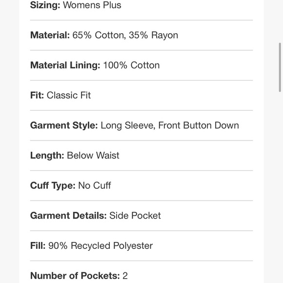 (L)- Universal Thread Women's Quilted Button-Front Jacket - Cream Star - Picture 11 of 15